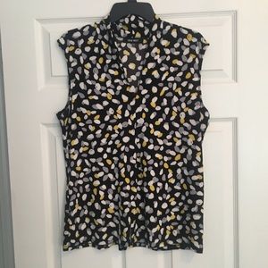 Liz Claiborne sleeveless top Size XL